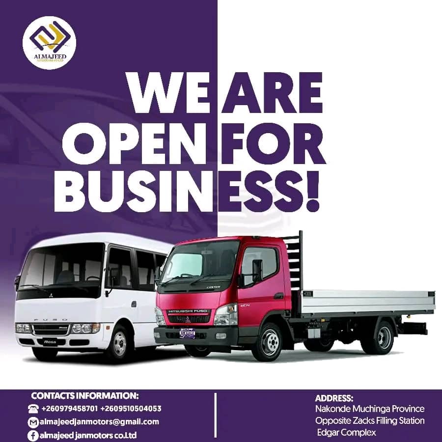 We Are Open for Business!